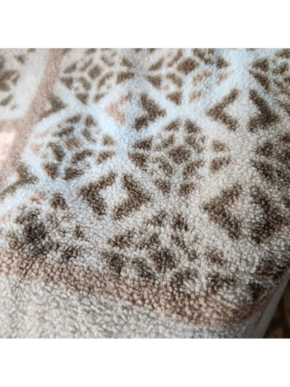 Vintage TanJay Cozy Fleece Coat Sweater 2X - Picture 6 of 12